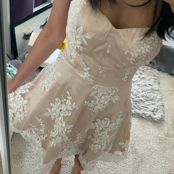 New Abyss By Abby baby doll lace Dress Small - Picture 9 of 10